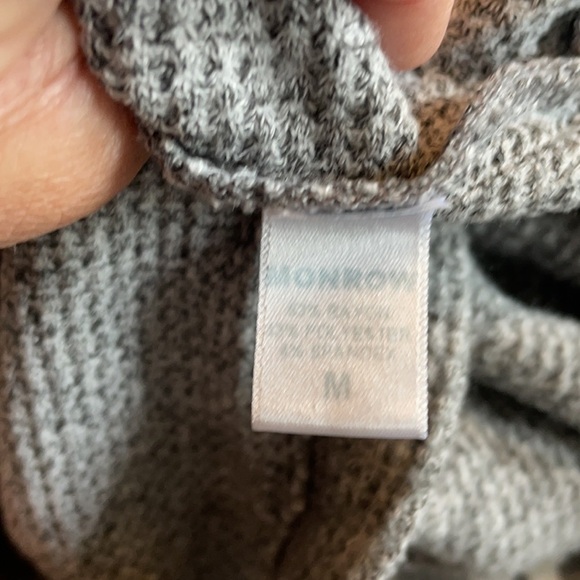 Monrow grey sweater new M - Picture 6 of 9